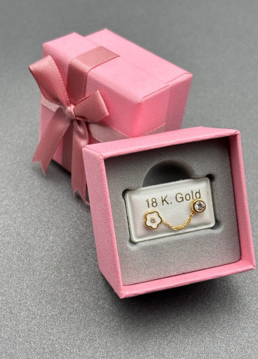 حلق طبي ذهب عيار18