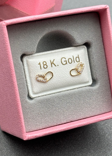 حلق طبي ذهب عيار18