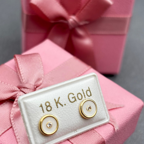 حلق طبي ذهب عيار18