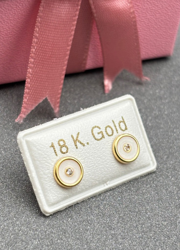 حلق طبي ذهب عيار18