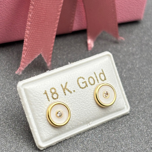 حلق طبي ذهب عيار18