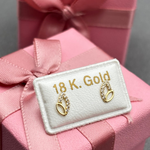 حلق طبي ذهب عيار18