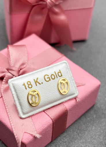 حلق طبي ذهب عيار18