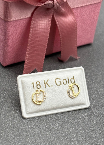 حلق طبي ذهب عيار18