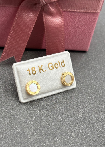 حلق طبي ذهب عيار18