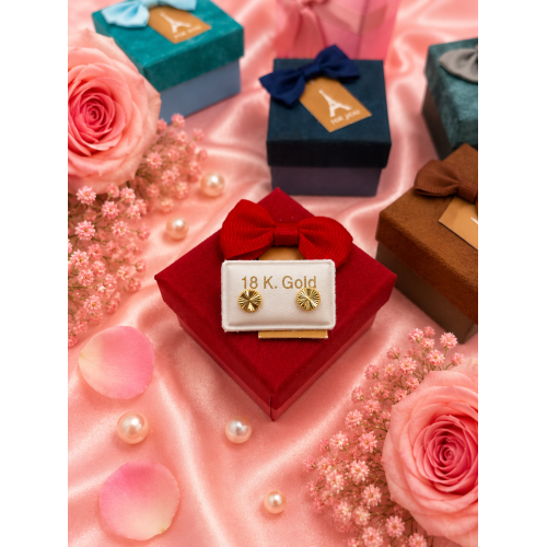 حلق طبي ذهب عيار 18