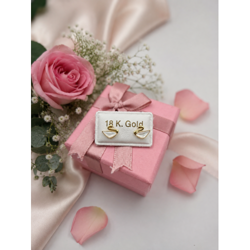 حلق طبي ذهب عيار 18