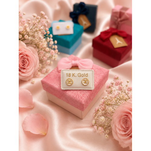 حلق طبي ذهب عيار 18