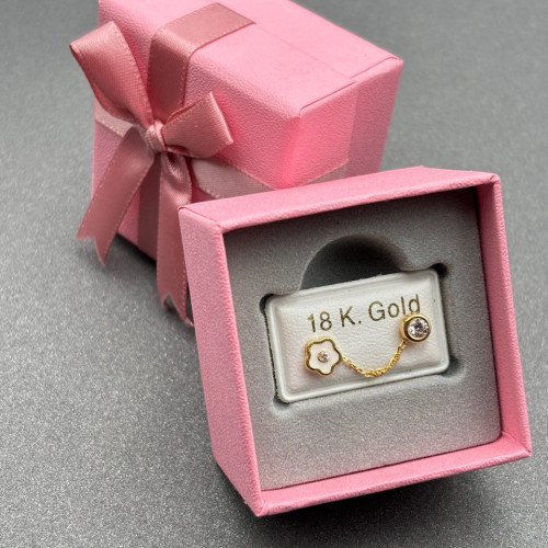 حلق طبي ذهب عيار18