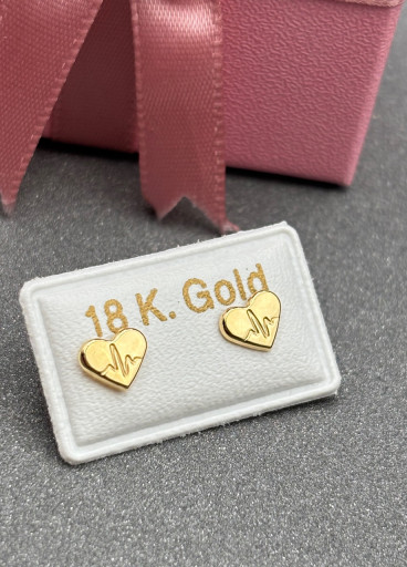 حلق طبي ذهب عيار18