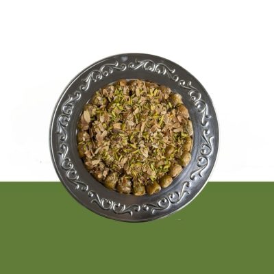Round serving trays