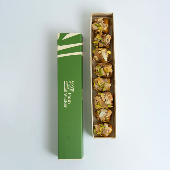 تمر سكري طحينة صغير | تمر محشي فاخر 