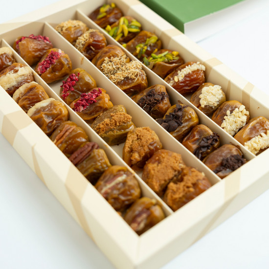 تمر سكري مشكل كبير | مجموعة تمر فاخر بنكهات متنوعة