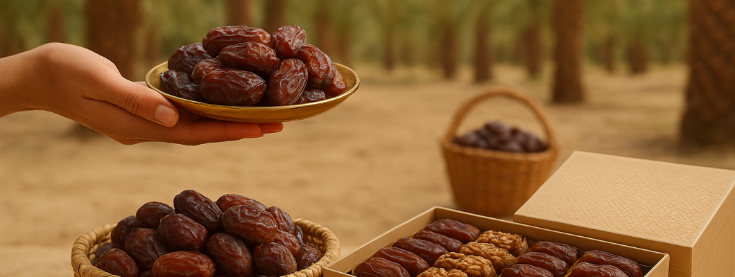 رحلة التمر من النخلة إلى المائدة: حكاية الطعم الأصيل رحلة التمر من النخلة إلى المائدة: حكاية الطعم الأصيل