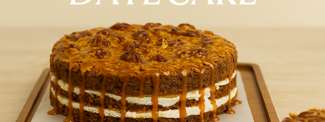 كيكة التمر الفاخرة من Palm Wicker