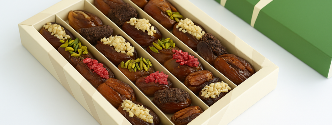 التمر المجدول… فخامة التمر السعودي بطابع عصري