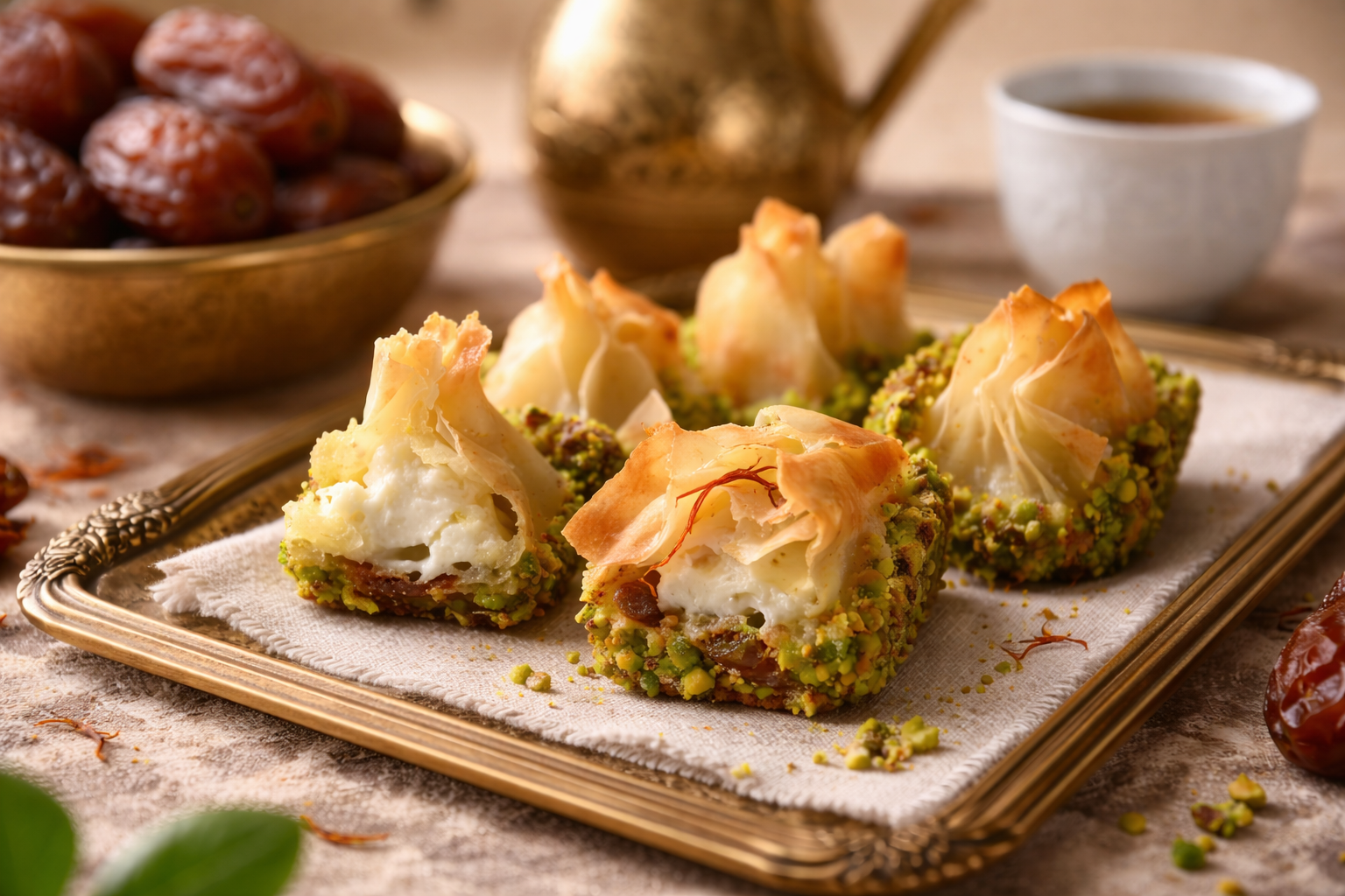 الغُلاش بالتمر: حكاية حلوى شرقية تحوّلت إلى تجربة فاخرة الغُلاش بالتمر: حكاية حلوى شرقية تحوّلت إلى تجربة فاخرة