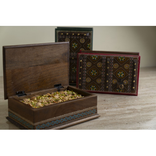 سكري بالطحينة | صندوق خشبي