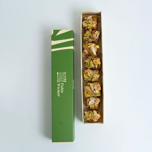 تمر سكري طحينة صغير | تمر محشي فاخر 