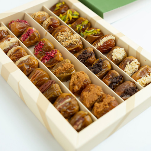 تمر سكري مشكل كبير | مجموعة تمر فاخر بنكهات متنوعة