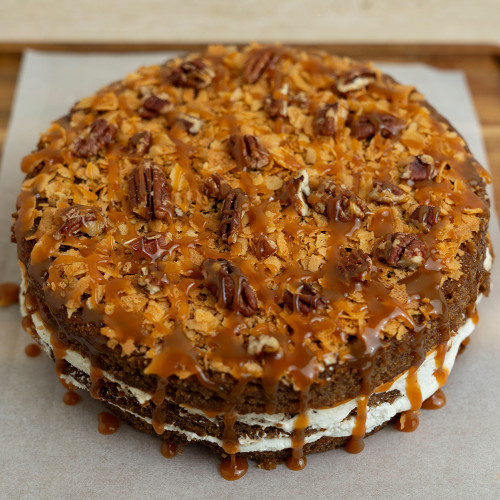 كيكة التمر الفاخرة الكبيرة | حلويات تمرية للمناسبات الفاخرة