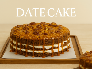 كيكة التمر الفاخرة من Palm Wicker