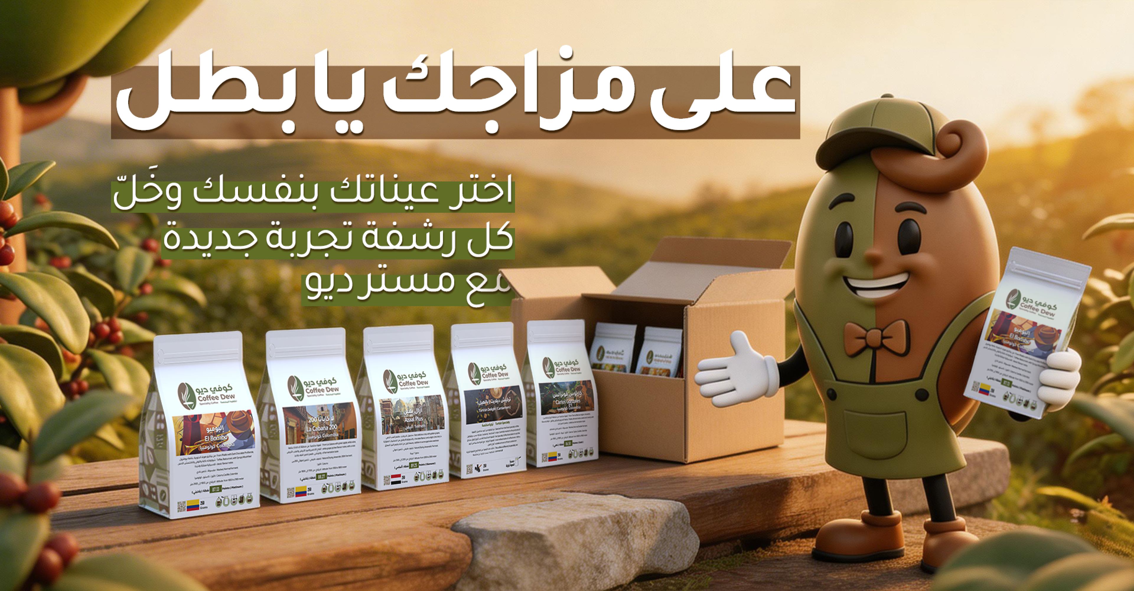 سلات القهوة المختصة