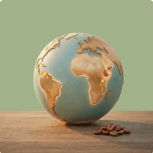 مصادر القهوة