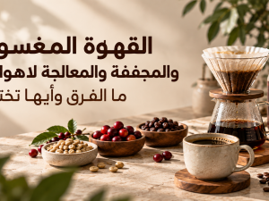 القهوة المغسولة والمجففة والمعالجة لاهوائيًا: ما الفرق وأيها تختار؟ القهوة المغسولة والمجففة والمعالجة لاهوائيًا: ما الفرق وأيها تختار؟