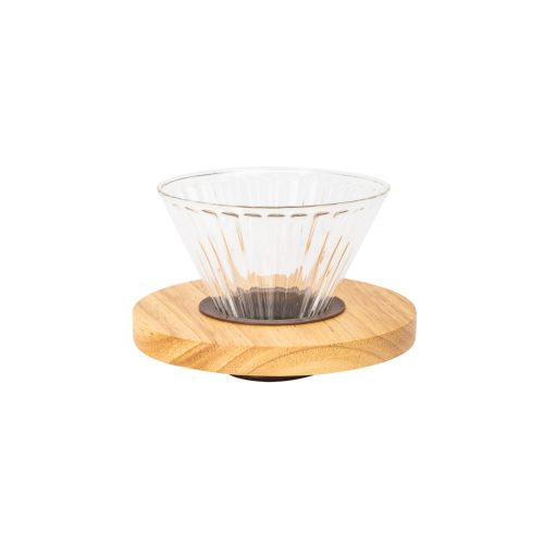 V60 Glass Coffee Dripper, Medium