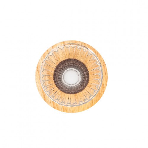 مقطر قهوة V60 زجاجي ، وسط مقطر قهوة V60 زجاجي ، وسط