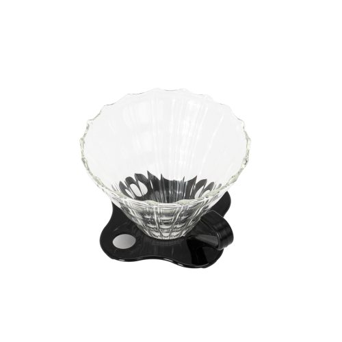 مقطر قهوة V60 زجاجي ، كبير