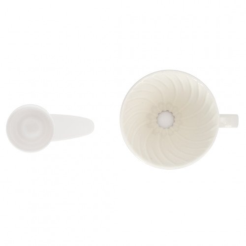 مقطر قهوة V60 زجاجي ، متوسط مقطر قهوة V60 زجاجي ، متوسط