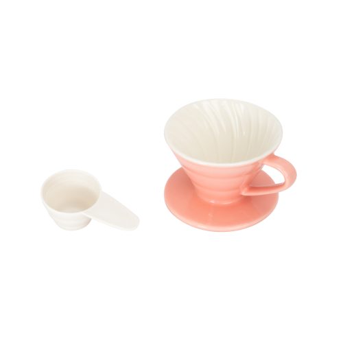 مقطر قهوة V60 زجاجي ، متوسط