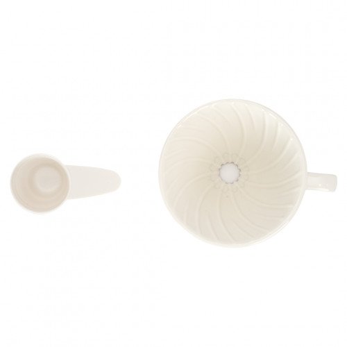 مقطر قهوة V60 زجاجي ، كبير مقطر قهوة V60 زجاجي ، كبير