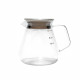 إبريق صب القهوة زجاجي 600 مل