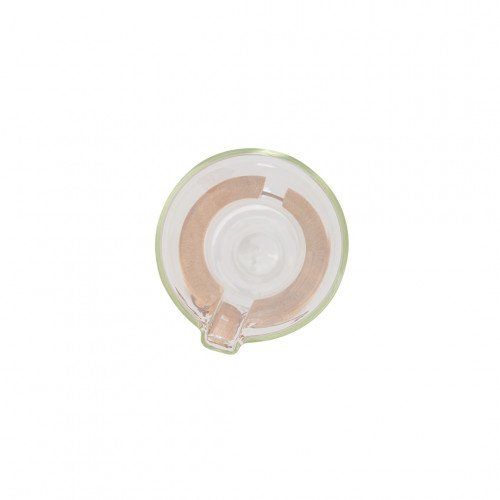 إبريق تحضير وصب القهوة ، زجاجي بماسك خشبي 600 مل إبريق تحضير وصب القهوة ، زجاجي بماسك خشبي 600 مل