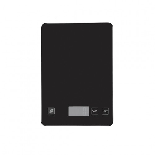 ميزان رقمي زجاجي يعمل باللمس ، أسود ميزان رقمي زجاجي يعمل باللمس ، أسود