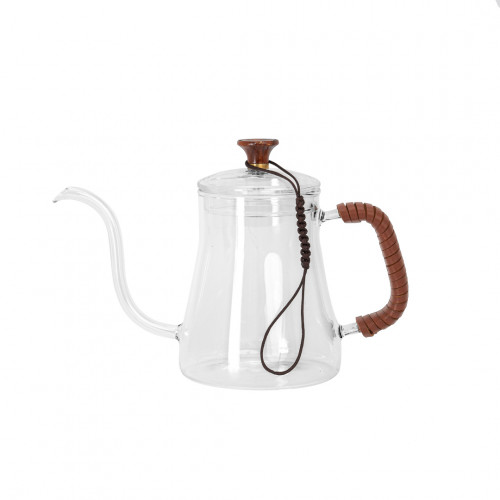 غلاية قهوة زجاج شفاف 350 مل