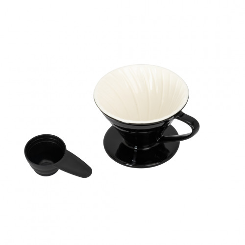 مقطر قهوة V60 زجاجي ، كبير مقطر قهوة V60 زجاجي ، كبير