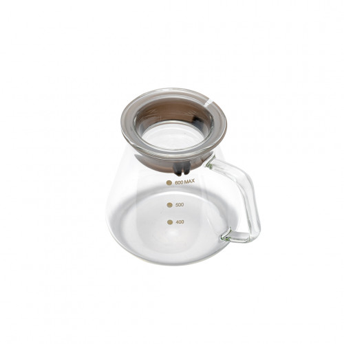 إبريق صب القهوة زجاجي 600 مل إبريق صب القهوة زجاجي 600 مل