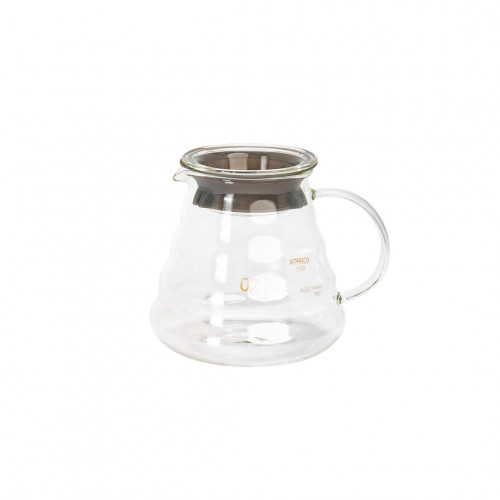إبريق صب القهوة زجاج سحابي 600 مل إبريق صب القهوة زجاج سحابي 600 مل
