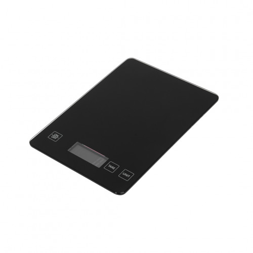 ميزان رقمي زجاجي يعمل باللمس ، أسود ميزان رقمي زجاجي يعمل باللمس ، أسود