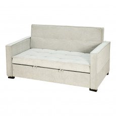 كنبة مفرد مودرن قابلة للتعديل الي سرير بيج