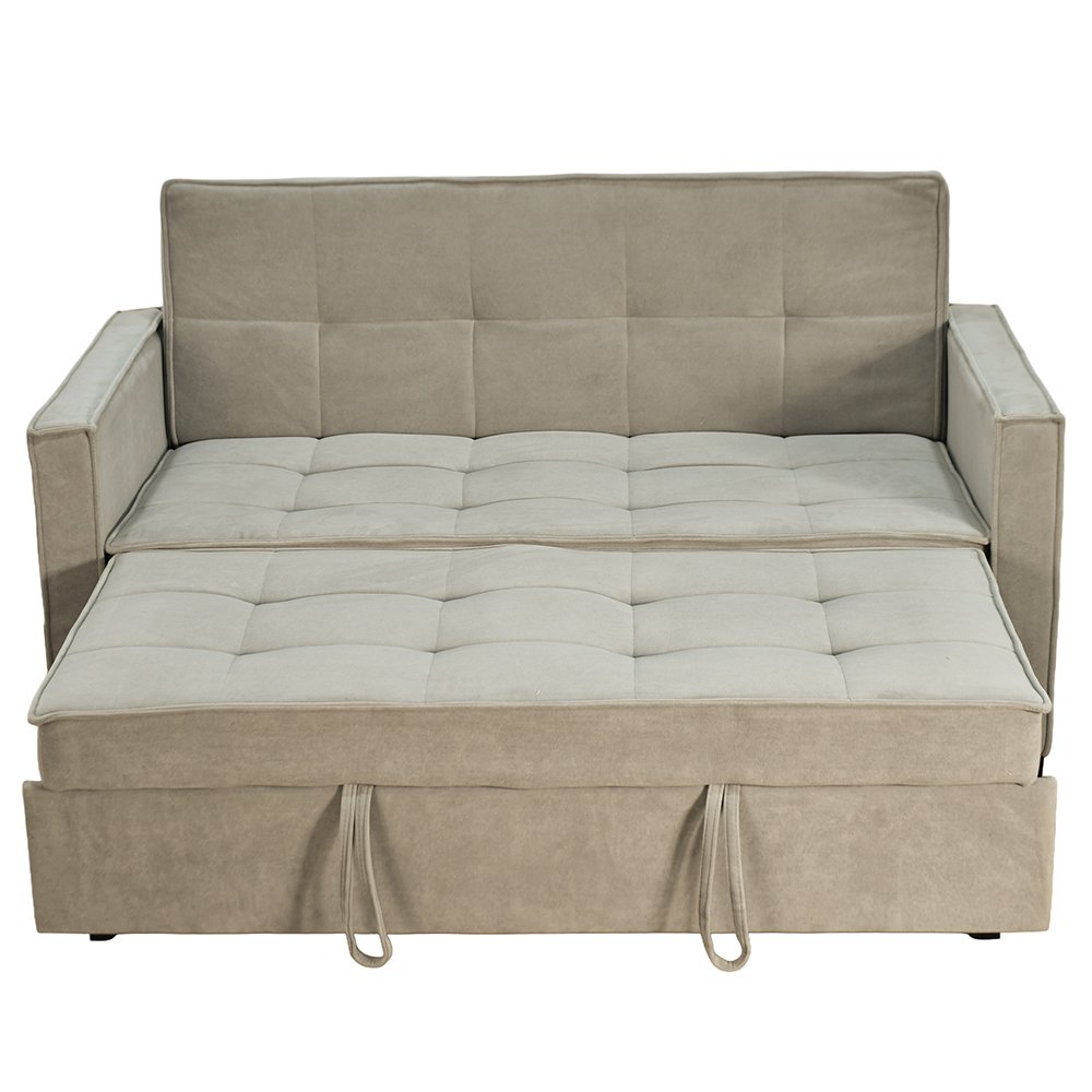 كنبة مفرد مودرن قابلة للتعديل الي سرير كافيه