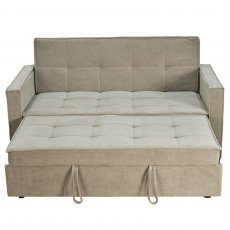 كنبة مفرد مودرن قابلة للتعديل الي سرير كافيه