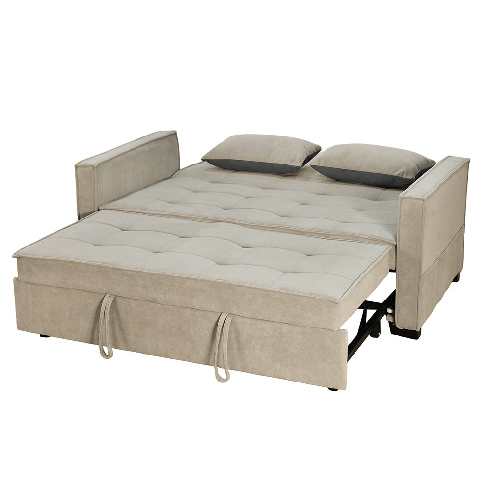 كنبة مفرد مودرن قابلة للتعديل الي سرير كافيه