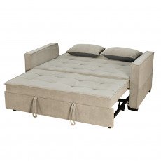 كنبة مفرد مودرن قابلة للتعديل الي سرير كافيه