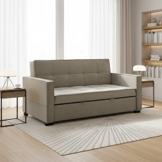 كنبة مفرد مودرن قابلة للتعديل الي سرير كافيه