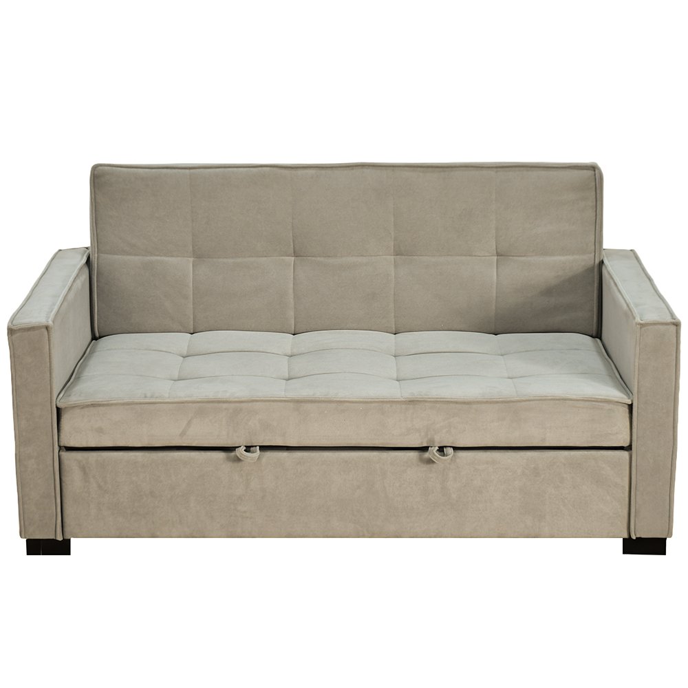 كنبة مفرد مودرن قابلة للتعديل الي سرير كافيه